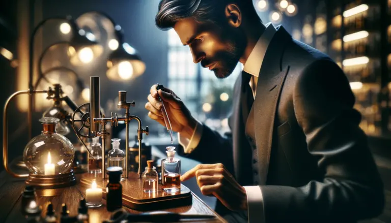 How to make perfumes with essential oils.